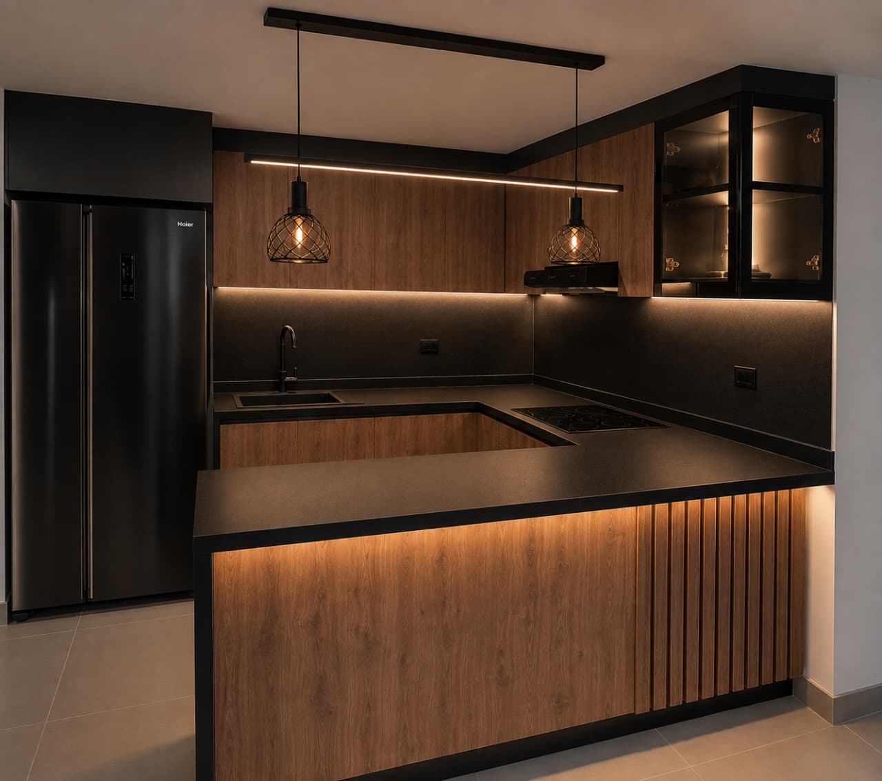 Cocina integral moderna - Carpinplus